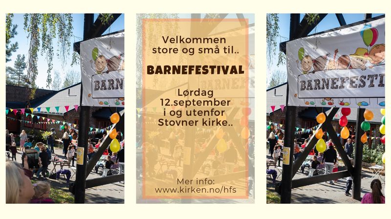 Barnefestival 12.sep. i Stovner kirke