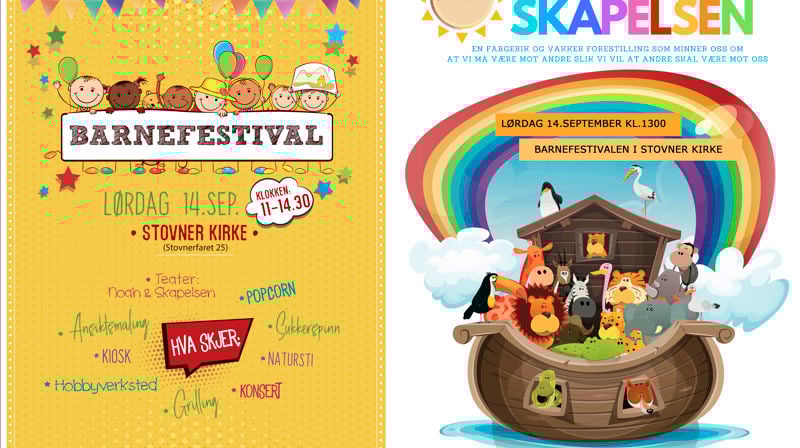 Barnefestival 14.sep. i Stovner kirke