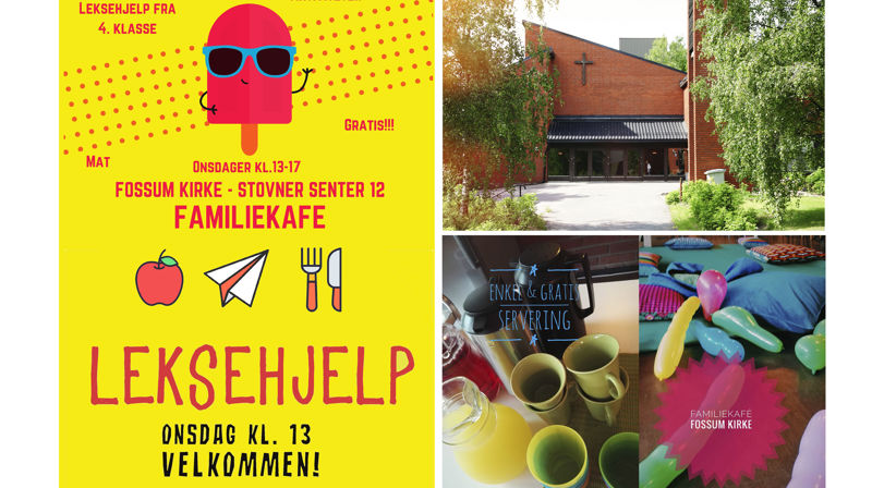Familiekafe og leksehjelp hver onsdag -Oppstart 8.jan.