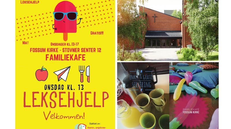 Familiekafe og leksehjelp hver onsdag