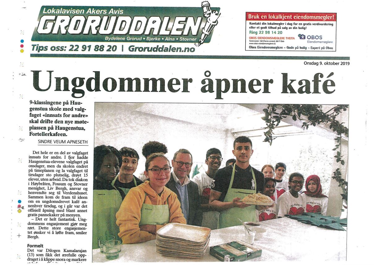 Fortellerkafe (Verdenshuset på Haugenstua)