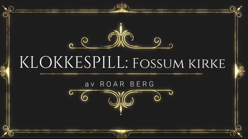 Klokkespill i Fossum kirke