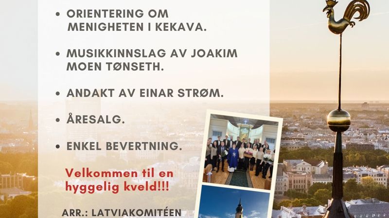 Latviakveld 21. april