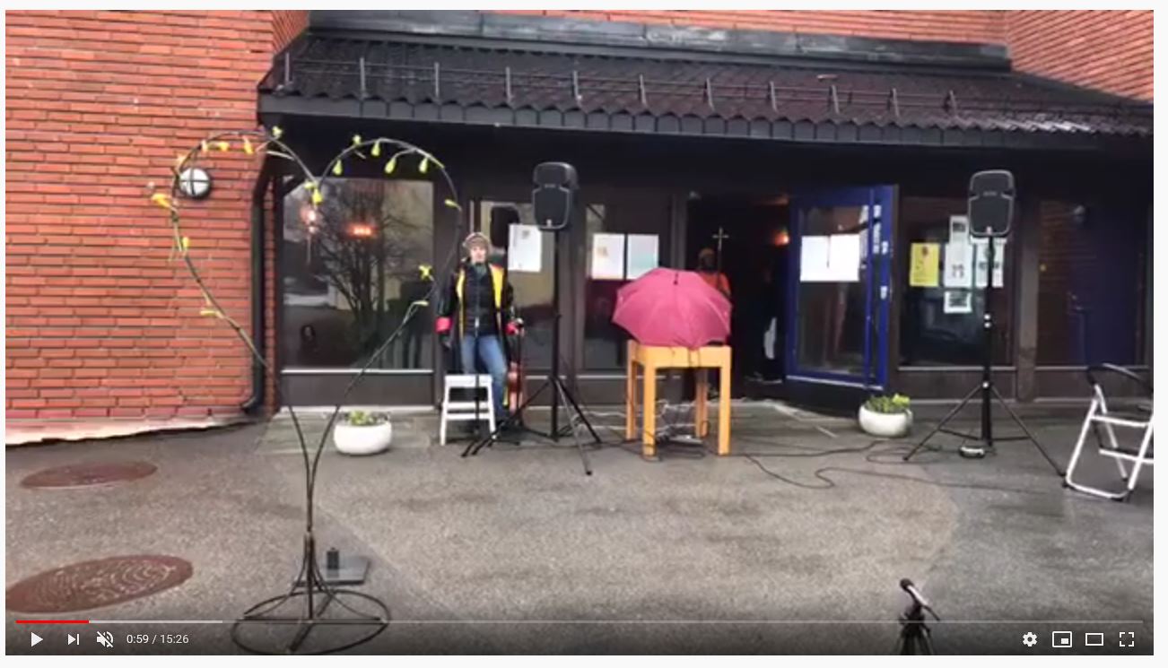 Se Palmesøndag feiring