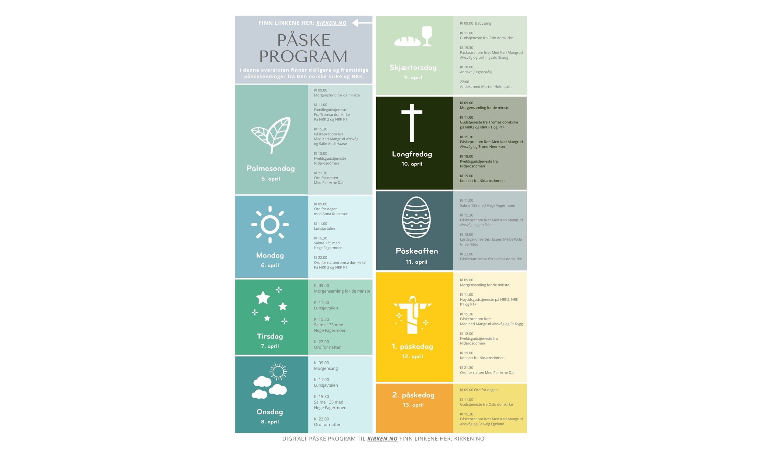 Digital påske - kirken.no
