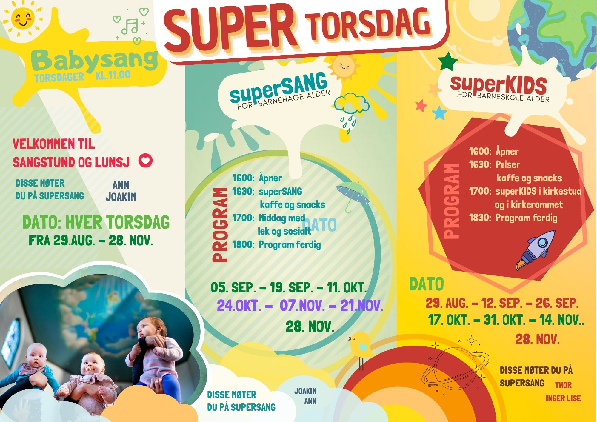 SuperTorsdag for hele storfamilien.