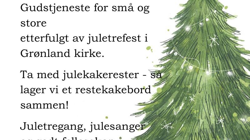 Velkommen til Juletrefest!