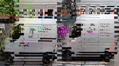 Nå kan du leie varebil ved Grønland kirke