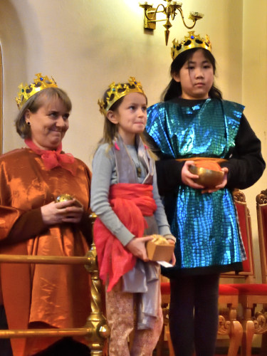 Bilde fra gudstjeneste/juletrefest