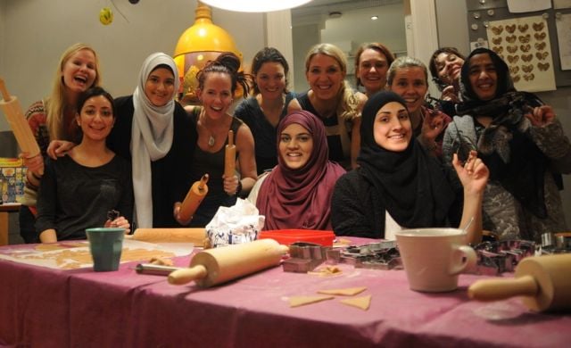 Fra fjorårets pepperkakedialogdamesamling hjemme hos Sunniva Gylver.