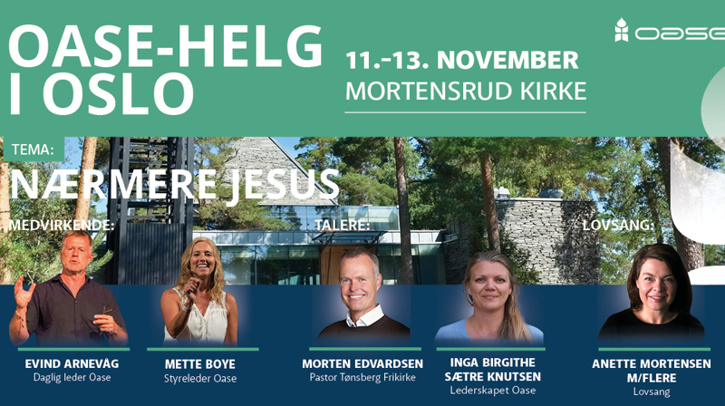 Inspirasjonshelg i Mortensrud kirke