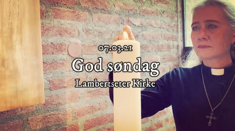 Velkommen til "God Søndag" fra Lambertseter kirke
