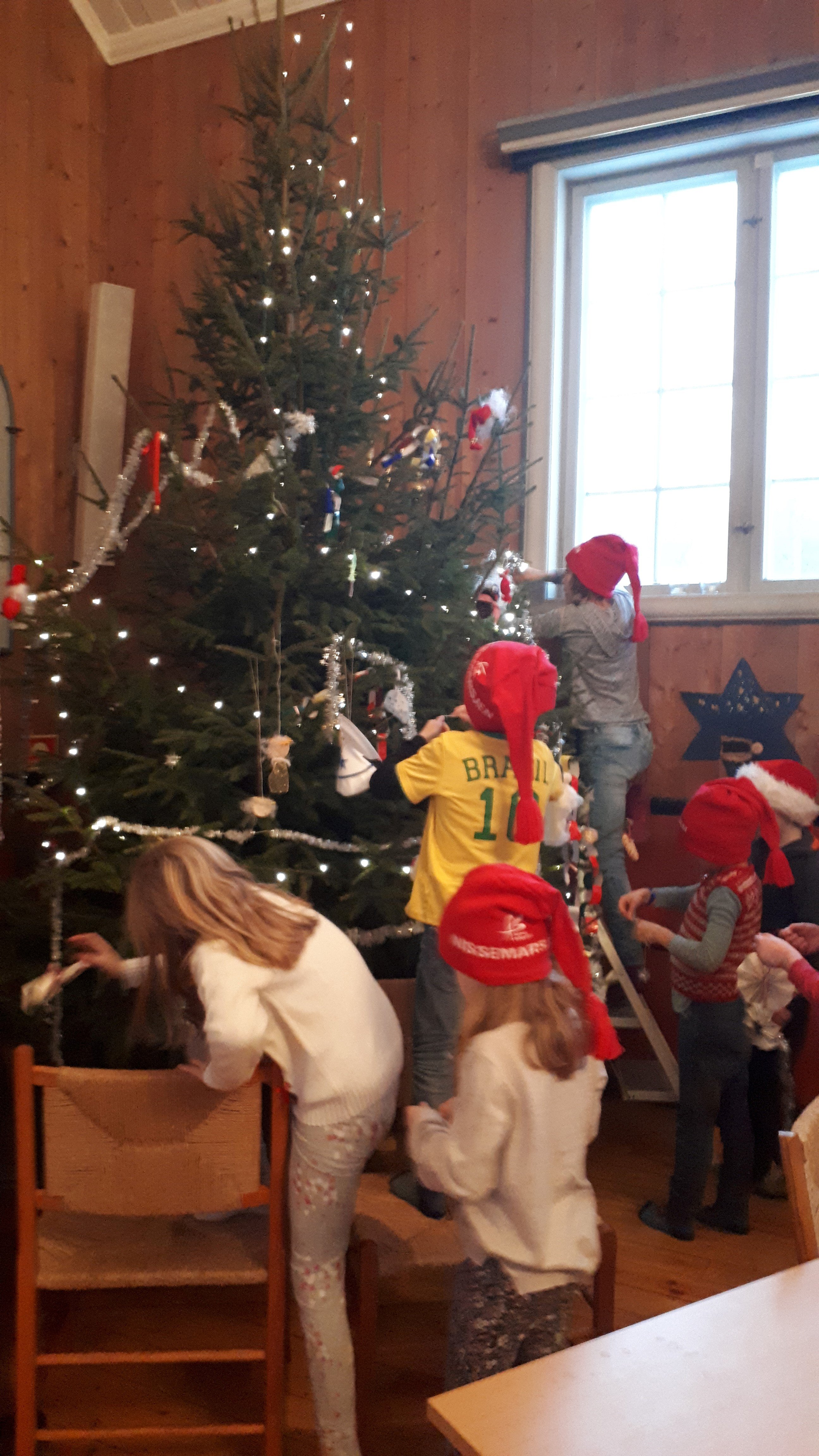 Juletrefest for små og store i Maridalen