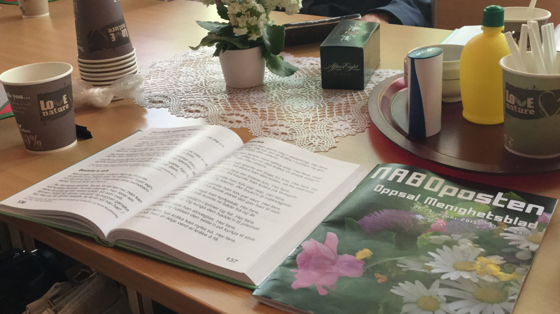 Fredagslunsjen er et trivelig møtepunkt! (Dessverre avlyst inntil videre)