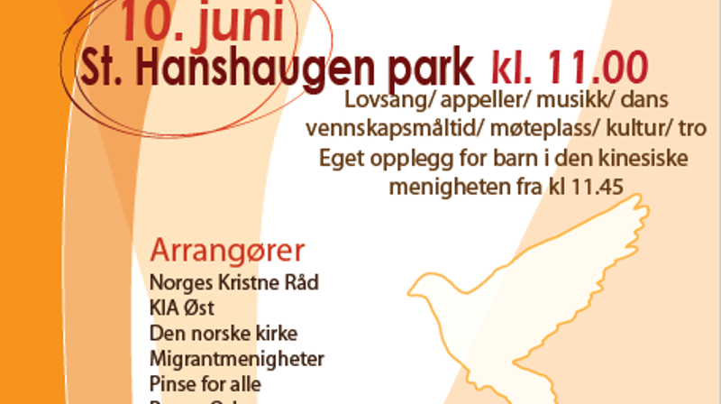 Velkommen til flerkulturell pinsefestival 2019