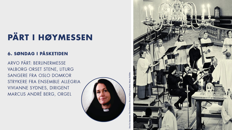 Pärt i høymessen: Berlinermesse