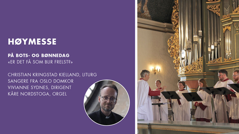 Høymesse med allment skriftemål på bots- og bønnedag