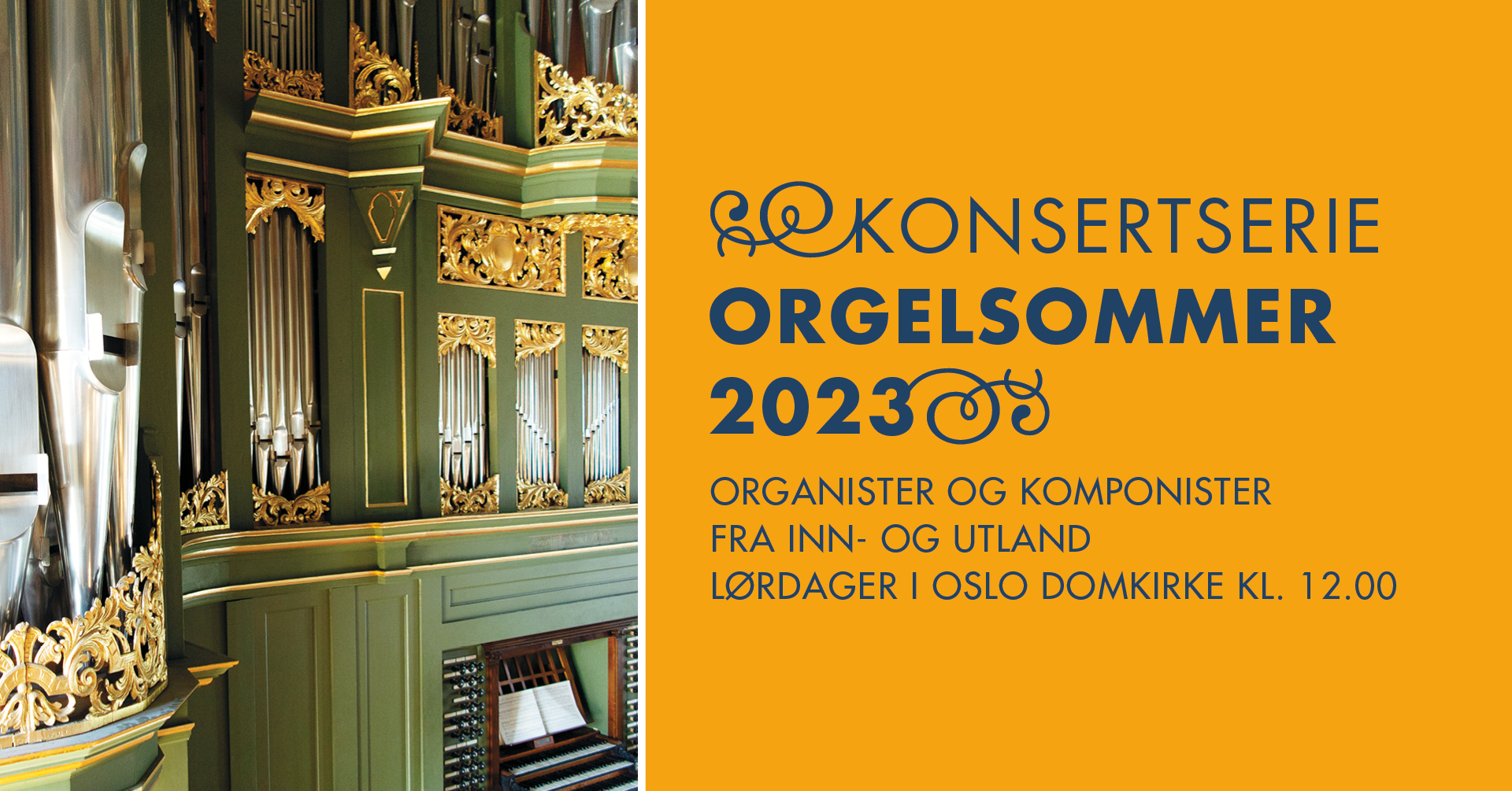 Orgelsommer i Oslo domkirke 2023