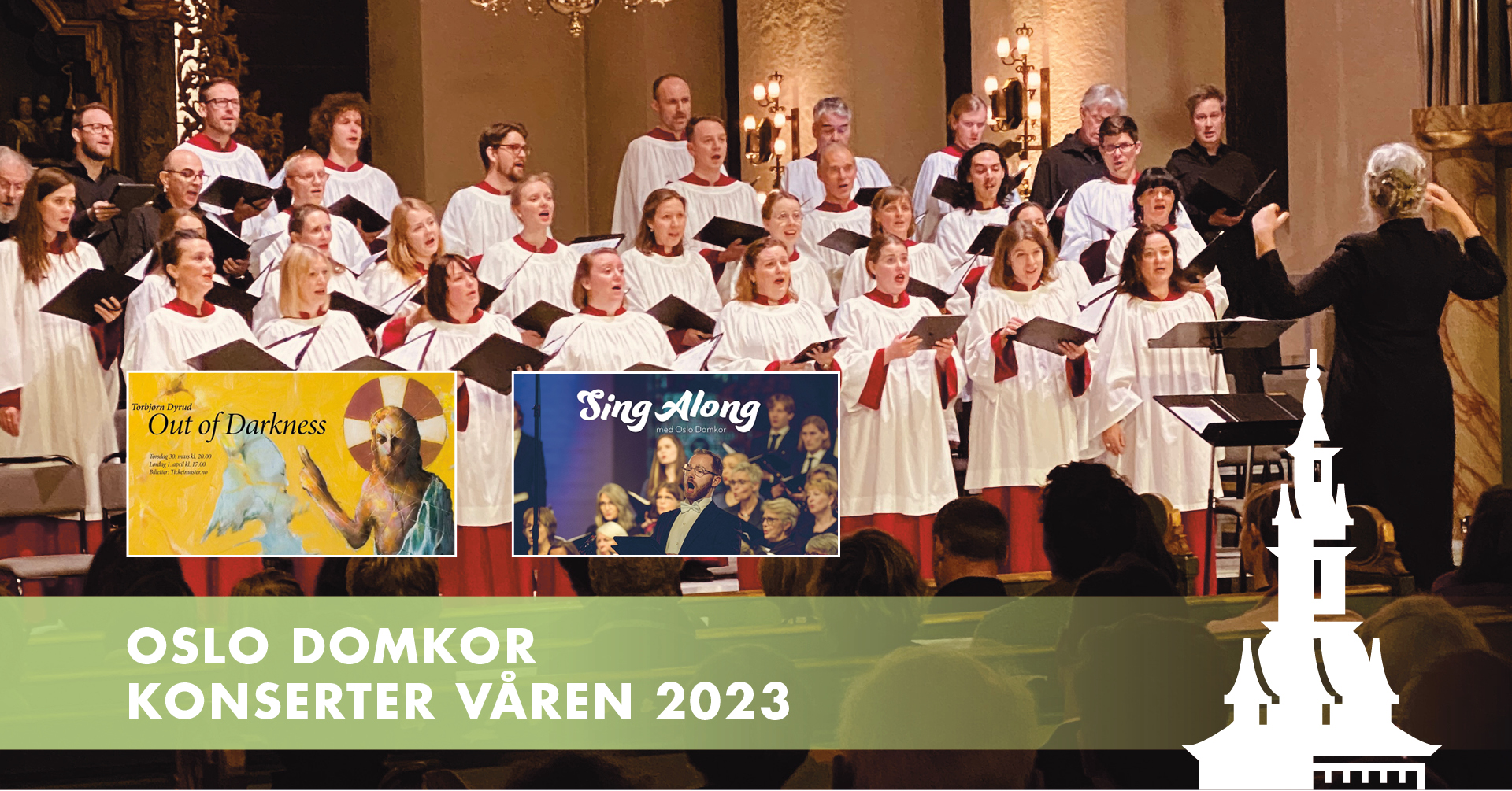 Konserter med Oslo Domkor våren 2023
