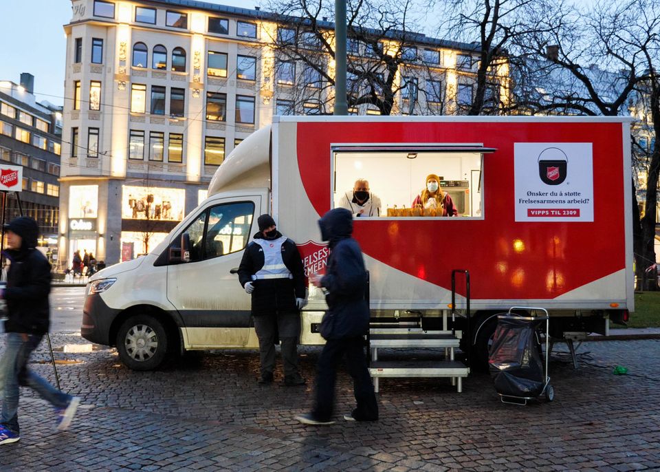 Samarbeid med Frelsesarmeen i adventstid