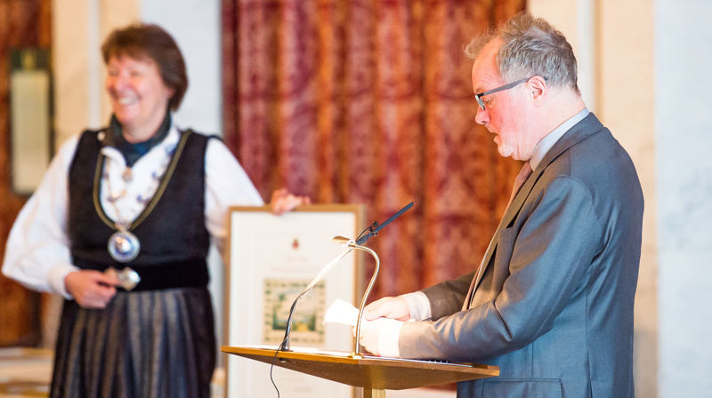 Domkantor Kåre Nordstoga har fått Oslo bys kulturpris. Foto: Oslo kommune/Sturlason.