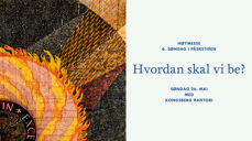 Detalj fra takmaleri av Hugo Lous Mohr i Oslo domkirke