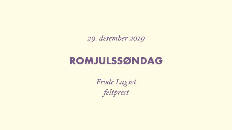 Romjulssøndag
