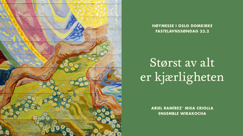 Detalj fra takmaleriet av Hugo Lous Mohr. Foto: Petter Mohn