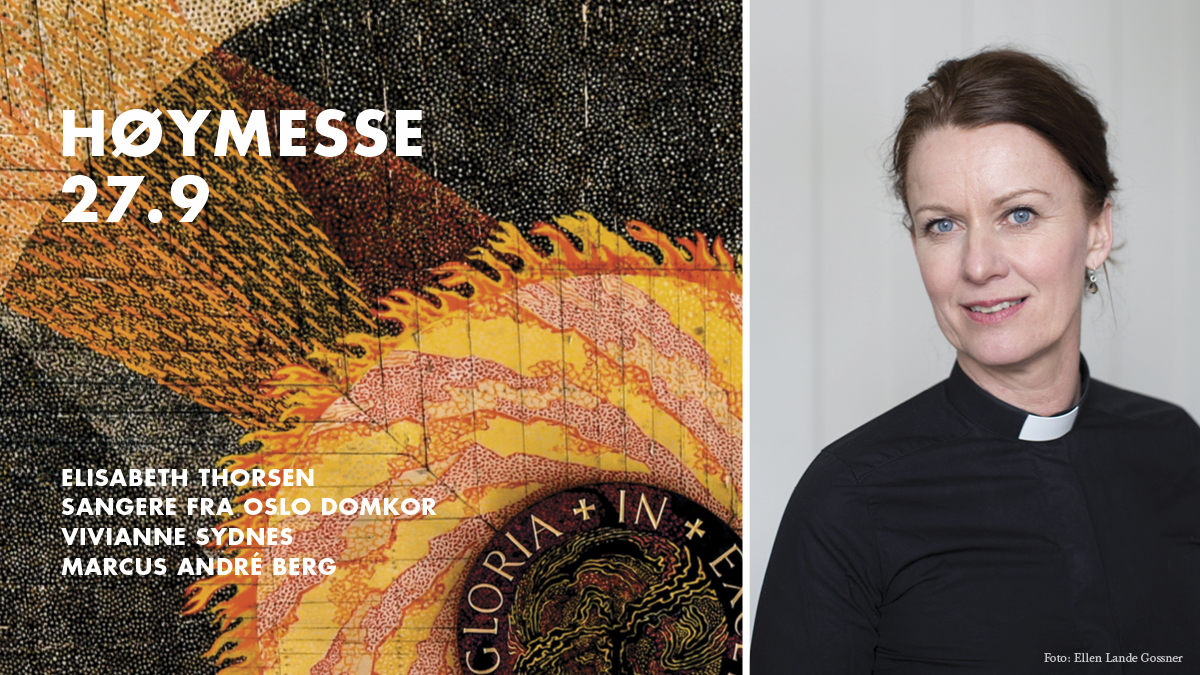 Foto av E. Thorsen: Ellen Lande GossnerFoto av Hugo Lous Mohrs takmaleri: Petter Mohn