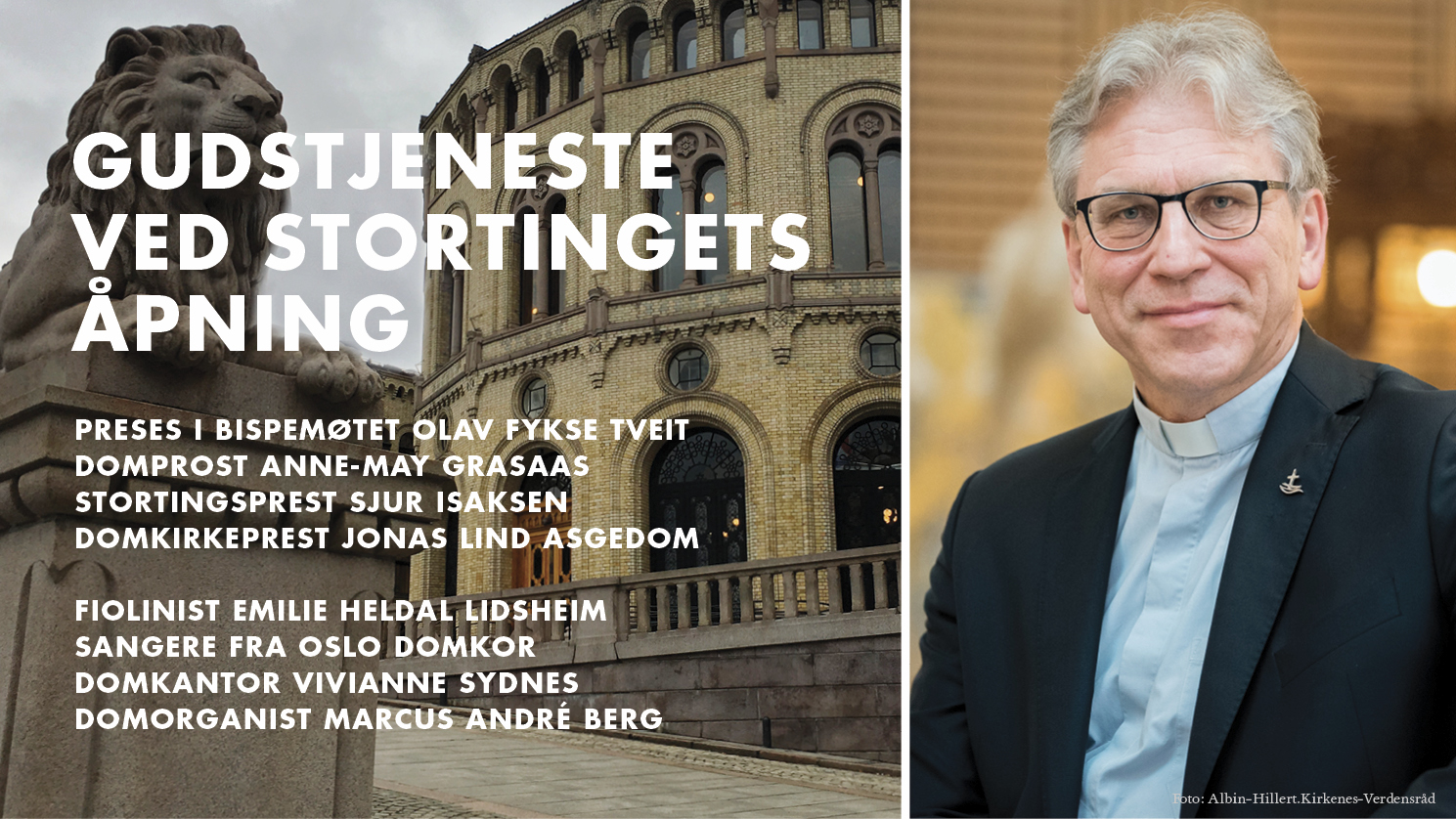 Gudstjeneste ved Stortingets åpning