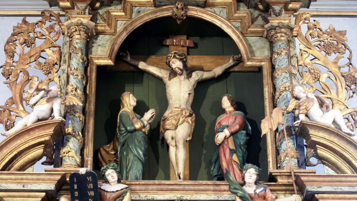Altarpiece In Three Tiers Oslo Domkirke altarpiece-in-three-tiers-oslo-domkirke