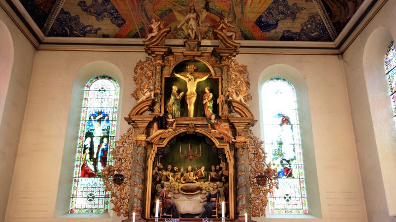 Altarpiece in Three Tiers