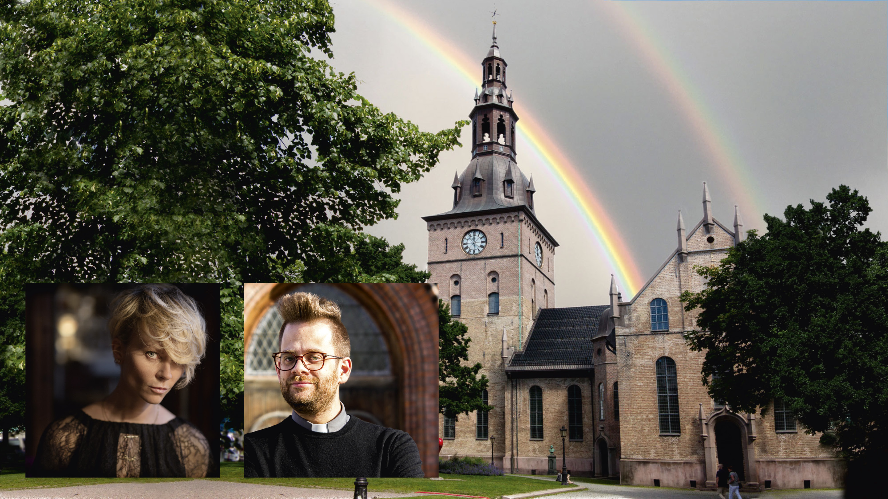 Skeiv kjærlighet. Bertine Zetlitz synger. Petter Normann Dille preker. Velkommen!