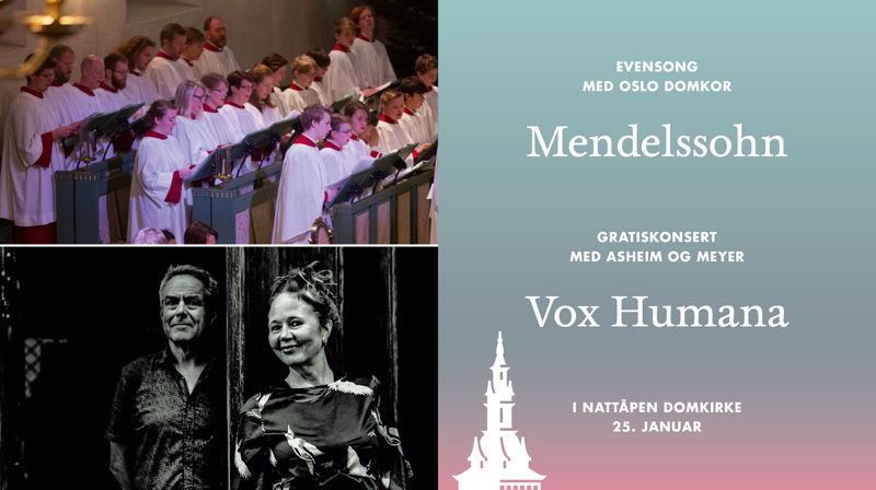 Evensong og gratis konsert i nattåpen kirke