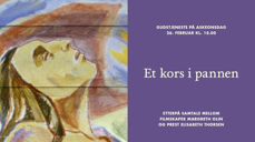 Detalj fra takmaleriet malt av Hugo Lous Mohr i Oslo domkirke. Foto: Petter Mohn