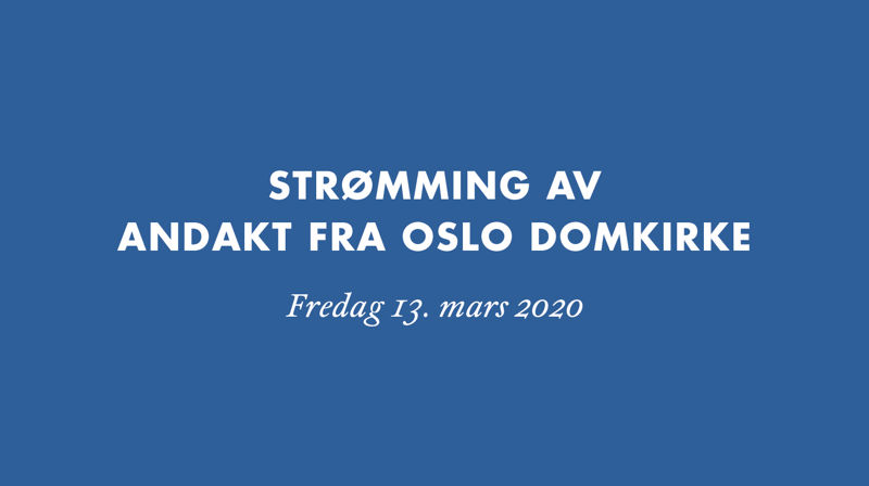 Strømming av andakt