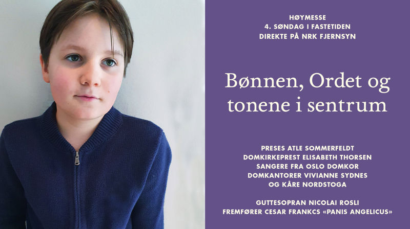 Guttesopran Nikolai Fosli. Foto: Privat