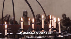 Sølvalteret i Oslo domkirke. «Nattverden» (L'ultima Cena) er laget av den italienske billedhuggeren Arrigo Minerbi. Foto: Munch design