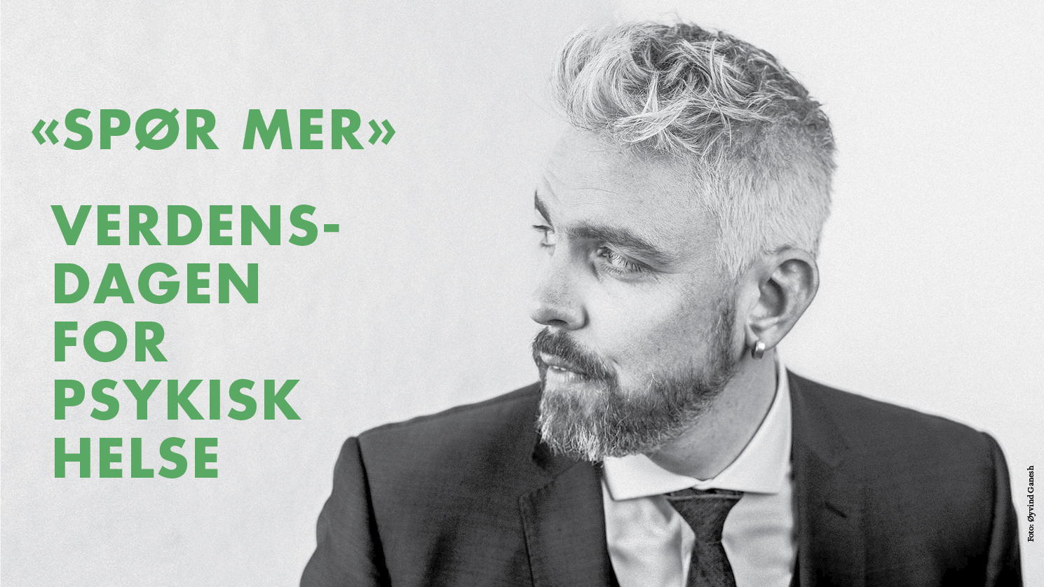 Trygve Skaug synger i gudstjenesten. Foto: Øyvind Ganesh