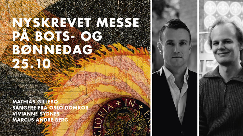 Nyskrevet messe på bots- og bønnedag