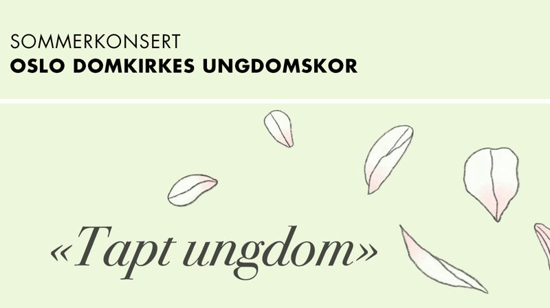 Sommerkonsert med Oslo Domkirkes Ungdomskor