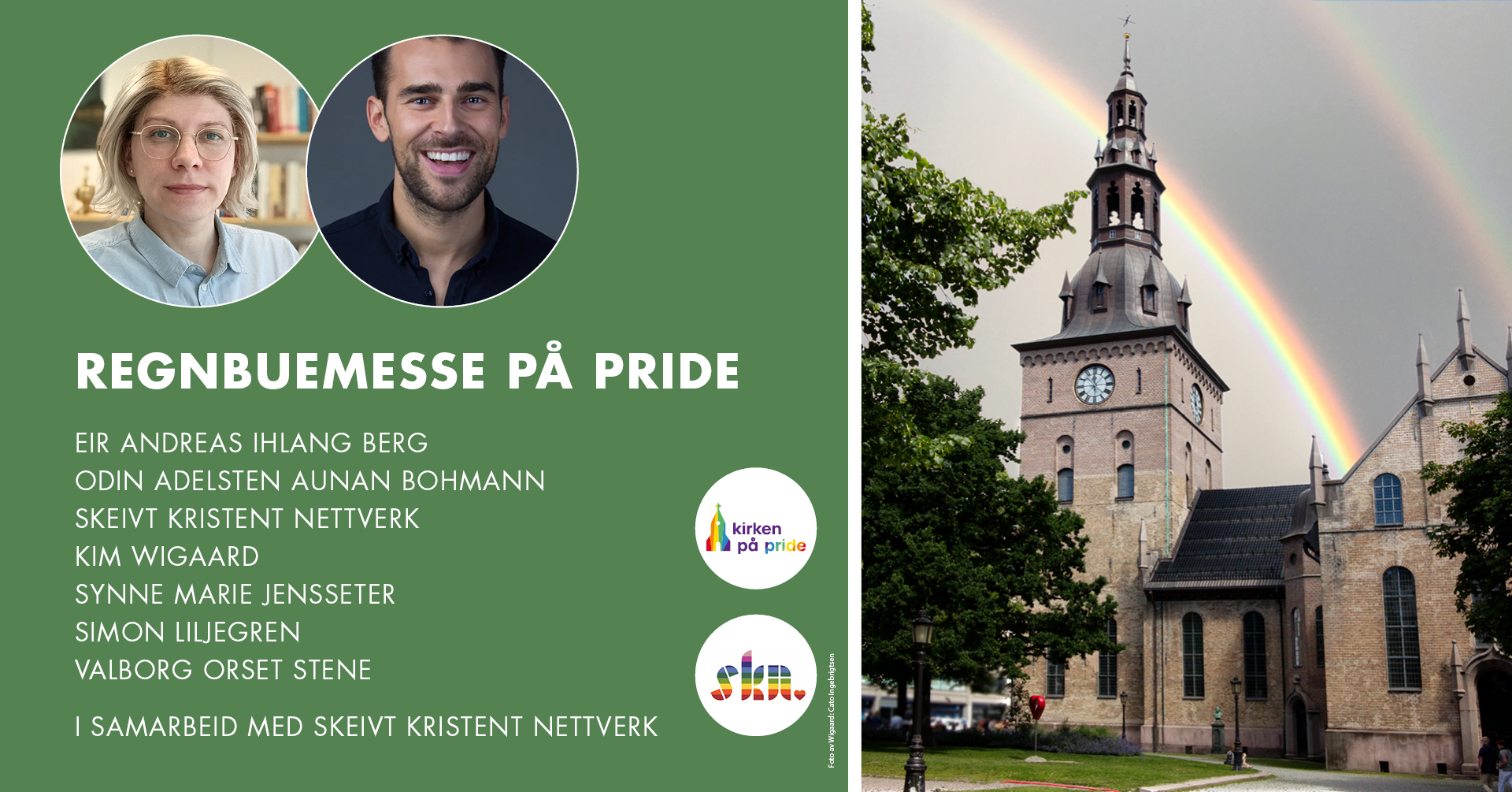 Regnbuemesse på PRIDE 2022