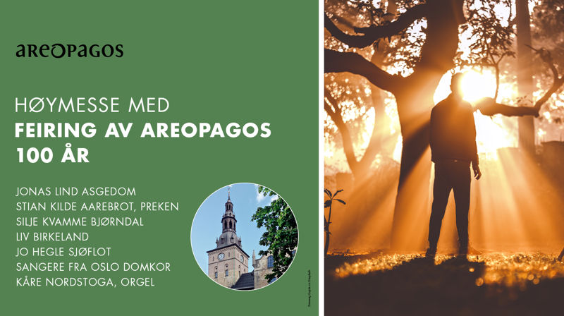 Høymesse med Areopagos 100 år