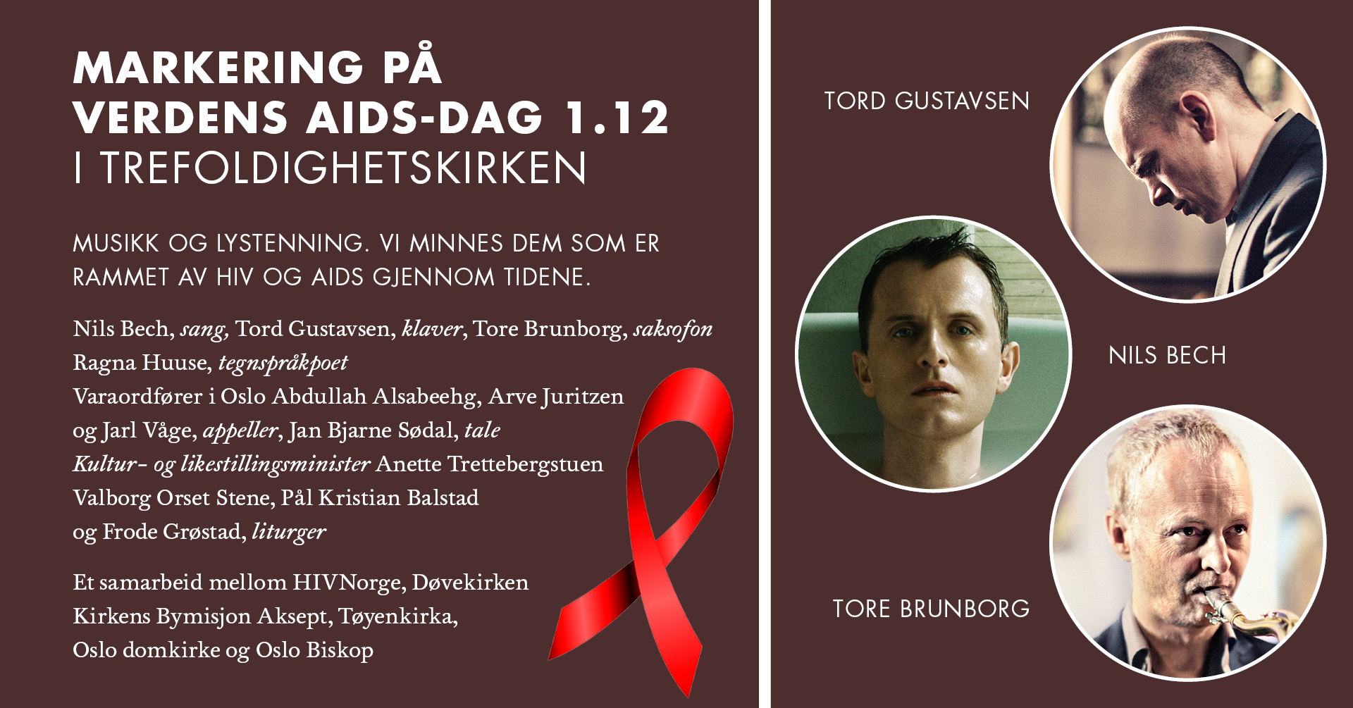 Markering på verdens AIDS-dag
