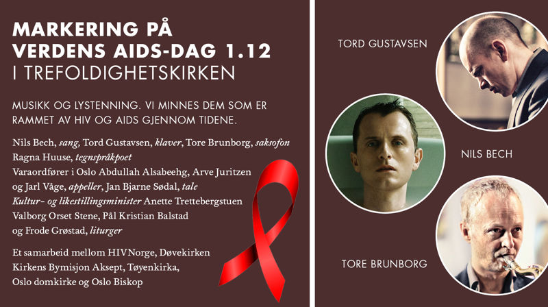 Markering på verdens AIDS-dag