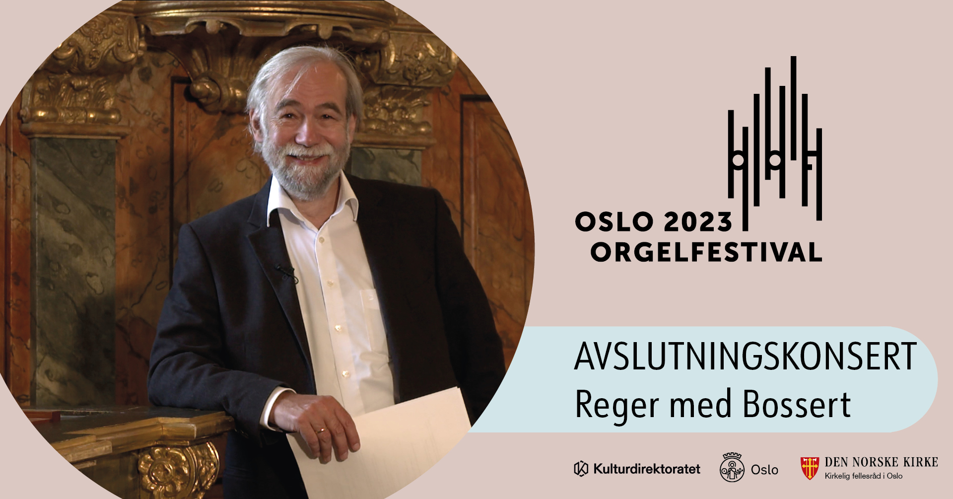 Avslutningskonsert: Max Reger og «Stylus phantasticus» med Christoph Bossert