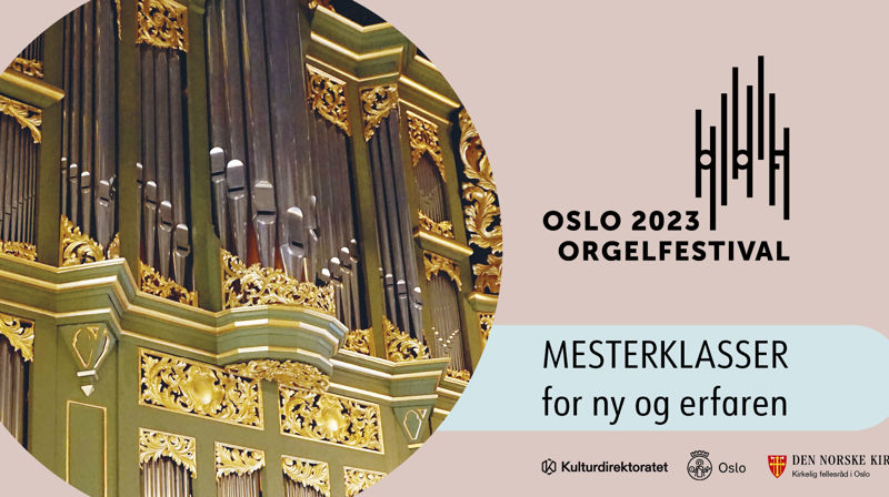 Mesterklasser for ny og erfaren organist