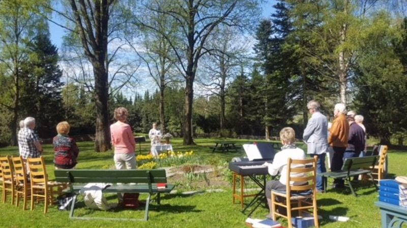 Friluftsgudstjeneste Kristi himmelfartsdag