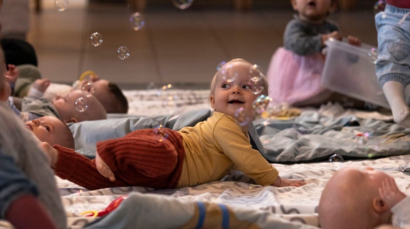 Babysang i Haugerud kirke