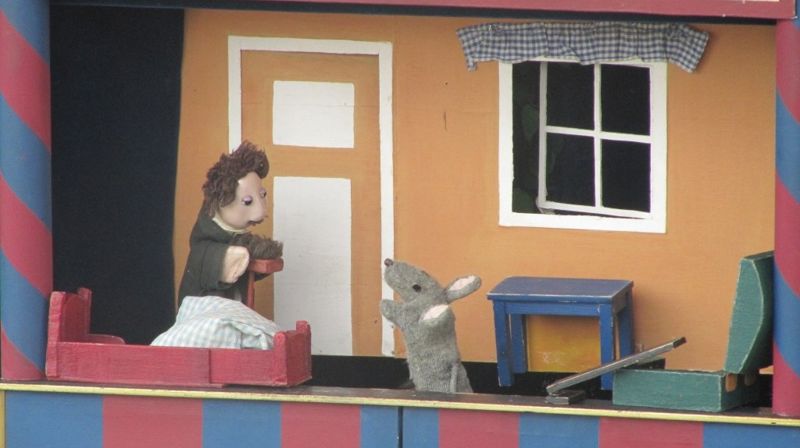 Dukketeater i Haugerud kirke søndag 15.oktober